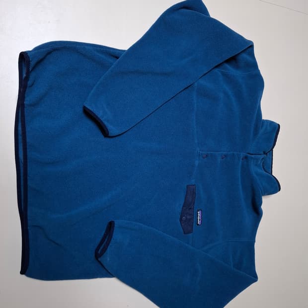 XL 파타고니아 신칠라 블루 플리스 풀오버