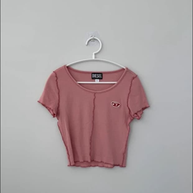 디젤 크롭 반팔