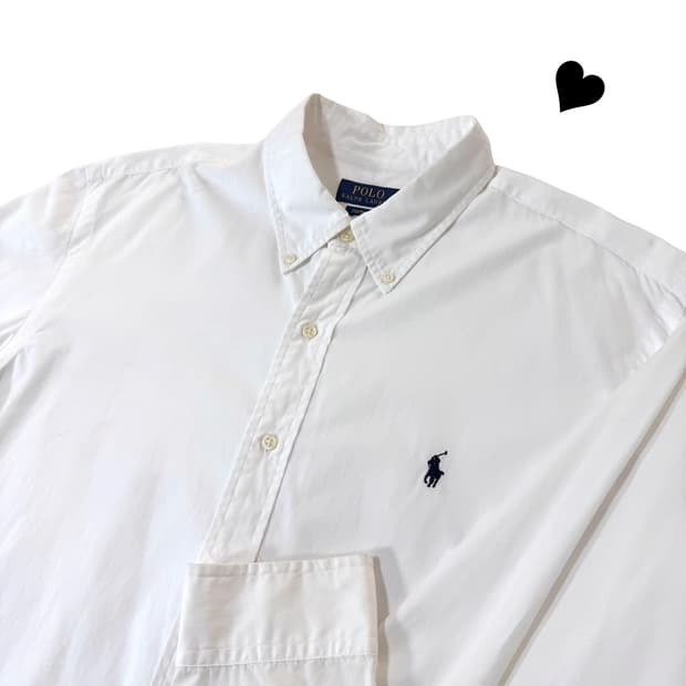 신형 폴로 랄프로렌 화이트 셔츠