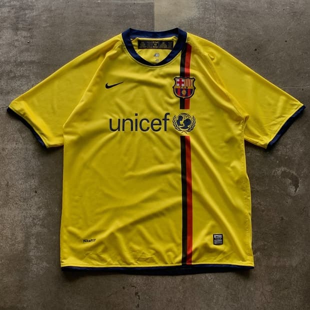 2008/09 나이키 FC바르셀로나 어웨이 풋볼 셔츠