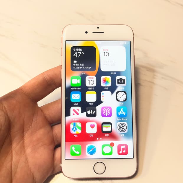 아이폰6S 로즈골드 128GB