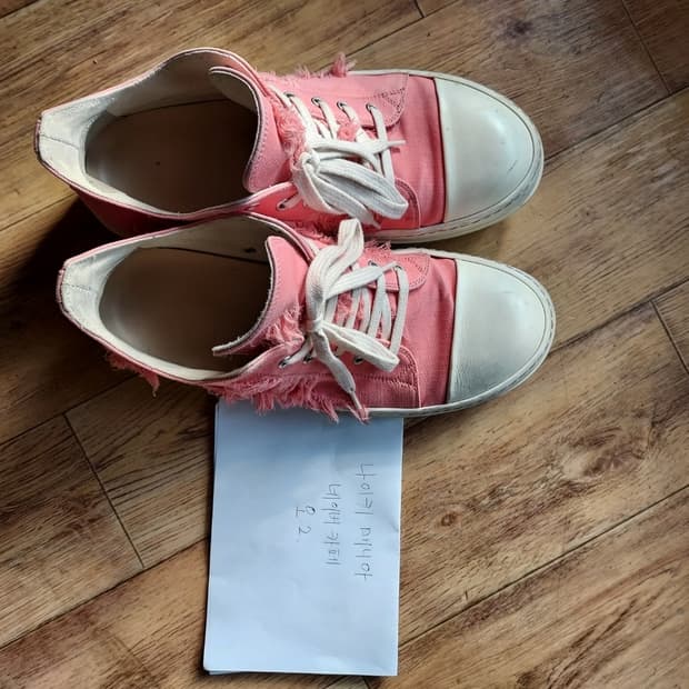 [42]릭오웬스 다크쉐도우 컨버스로우 핑크