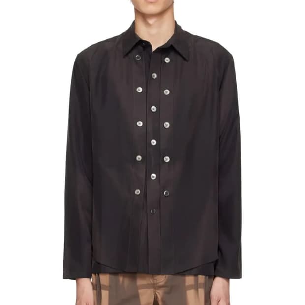 22AW JIYONG KIM layered shirt