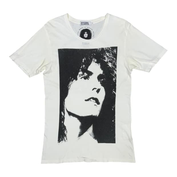 2009 히스테릭 글래머 x T. Rex. Marc Bolan 추모 반팔