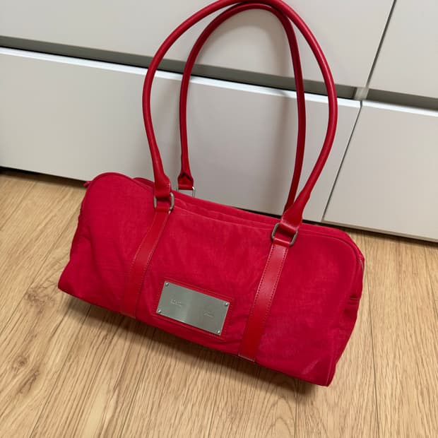 마뗑킴 나일론백 레드