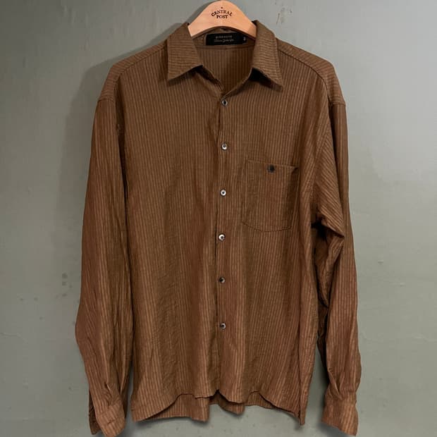 버드노트 PARADISE ROAD RAYON SHIRTS, CAMEL
