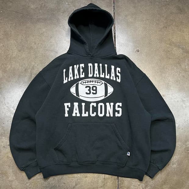 90‘s 빈티지 Russell Athletic 후드티 L