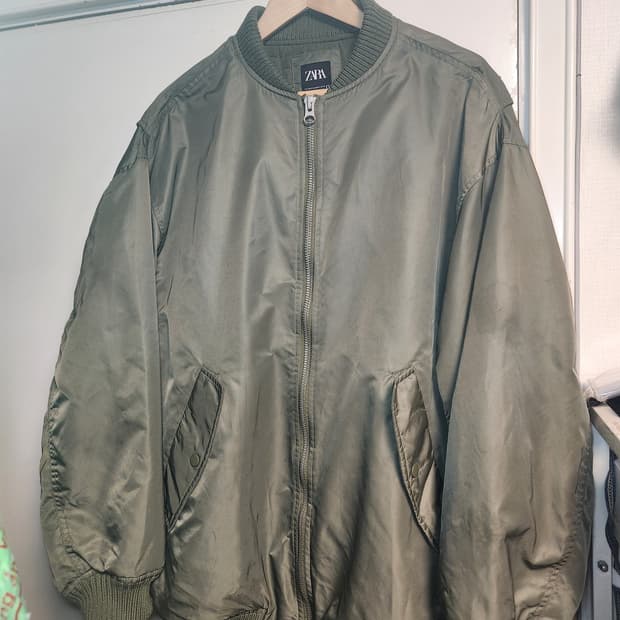 자라 오버사이즈 ma-1 봄버자켓 L~XL