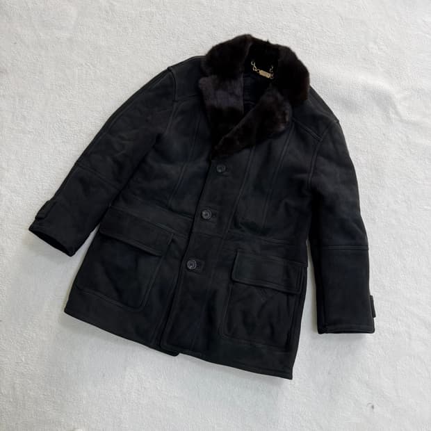 100 벨포모 빈티지 무스탕 자켓 0330T