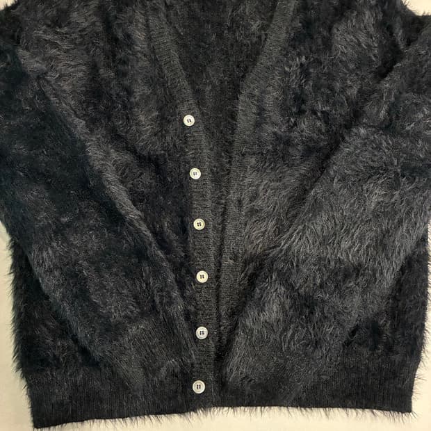 nomanual 앙고라 가디건