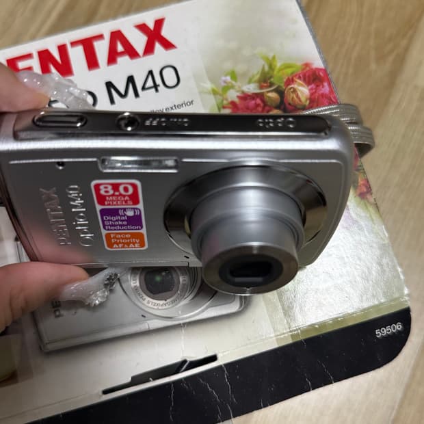 미사용)  Pentax펜탁스 optio m40 디카