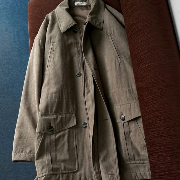 Fake suede high count padded mil mid coa