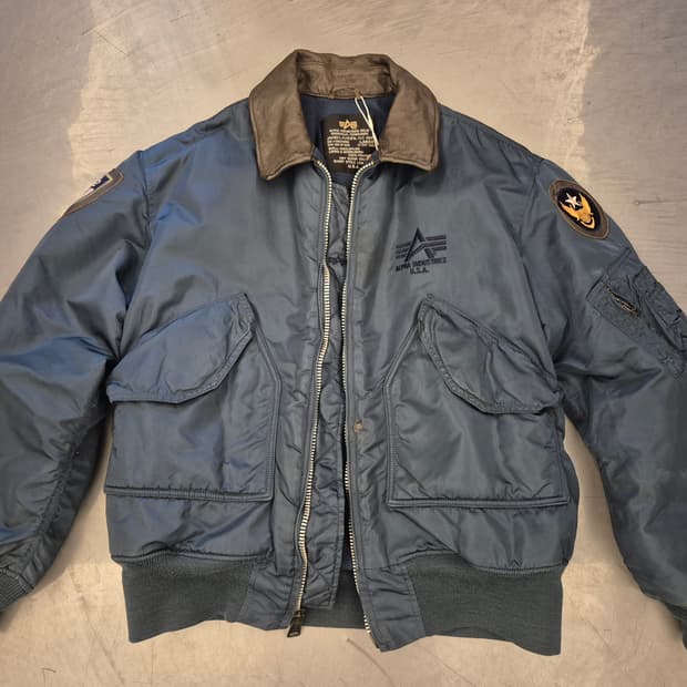 00s 알파인더스트리 CWU-45P 플라이트 자켓