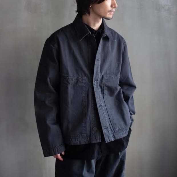 스튜디오 니콜슨 graph 데님 자켓