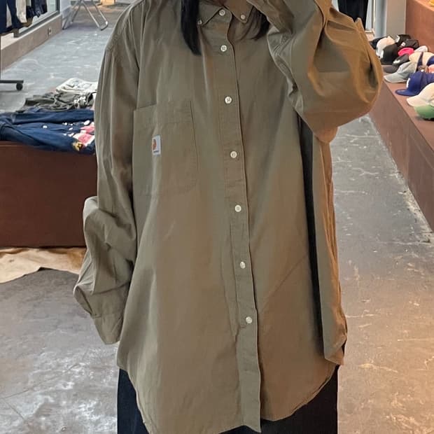 칼하트 베이지 셔츠H1989