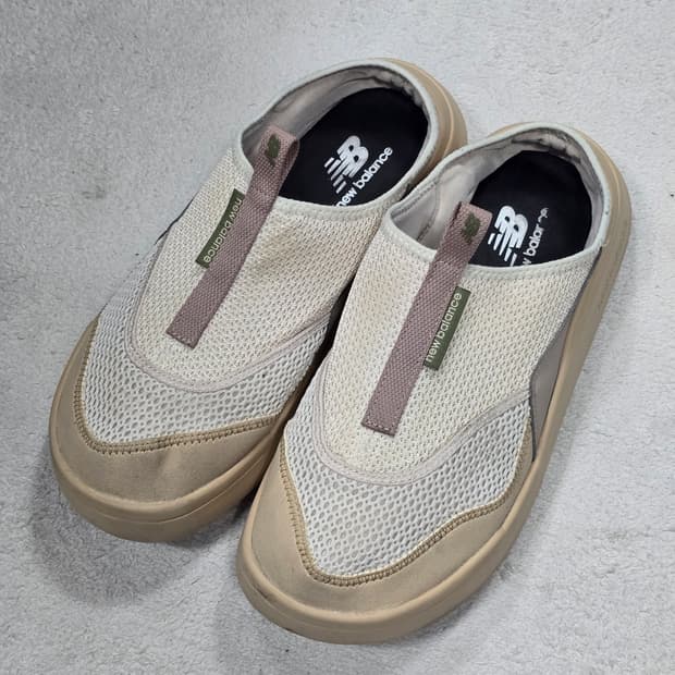 뉴발란스 CRV-T 뮬 스니커즈 베이지 280