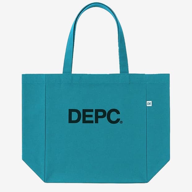 뎁크 LOGO ECO BAG - TEAL