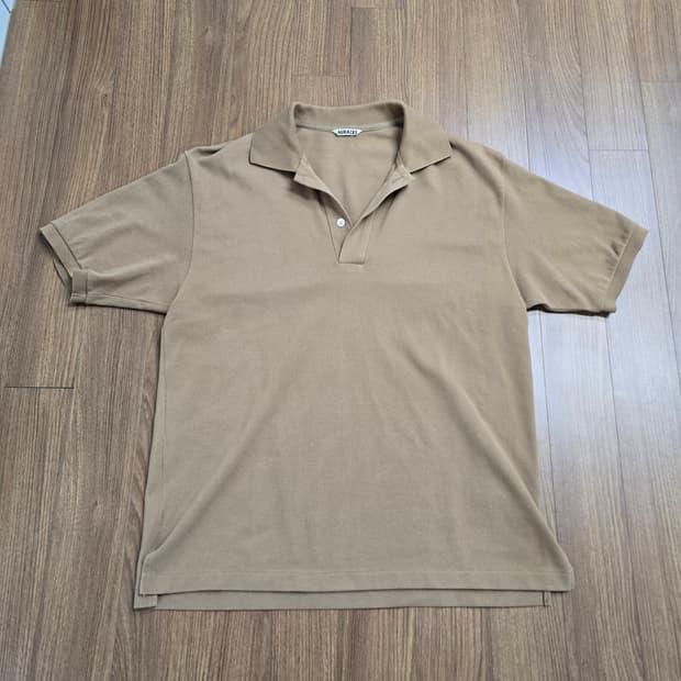 (4) 23ss 오라리 슈퍼파인 pk카라 반팔 티셔츠