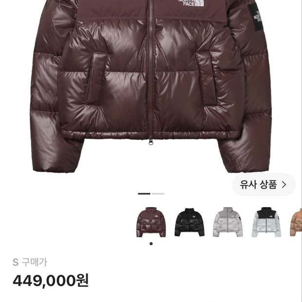 노스페이스 눕시 코코아브라운