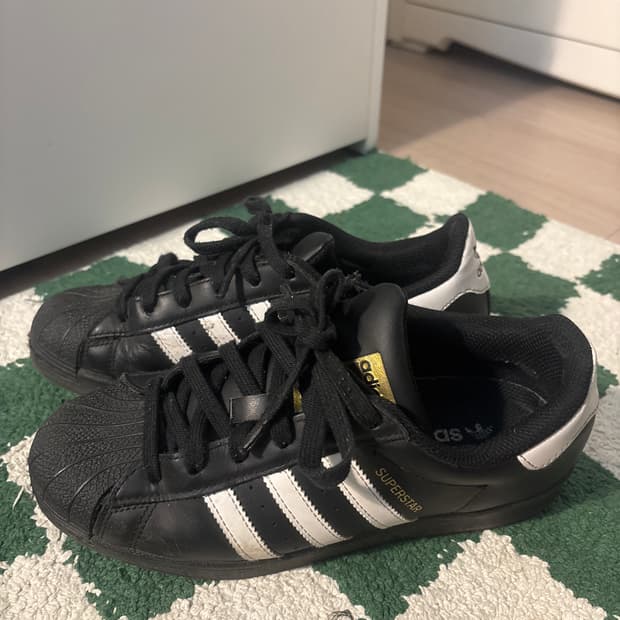 아디다스 슈퍼스타 블랙 240mm
