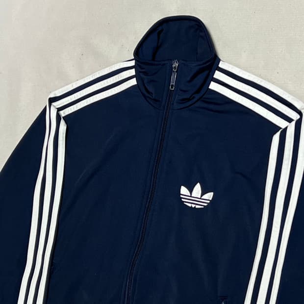 S 아디다스 파이어버드 네이비 트랙탑