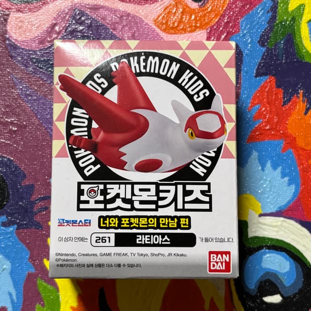 미개봉) 포켓몬키즈 라티아스 포켓몬 피규어 미니어처 인테리어 소품