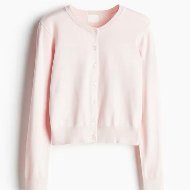 H&M 파인 니트 가디건