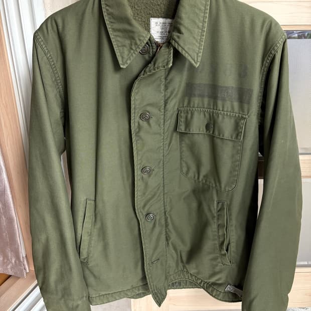 [M] US NAVY A-2 Deck Jacket