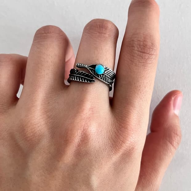 보헤미안 터키석 반지