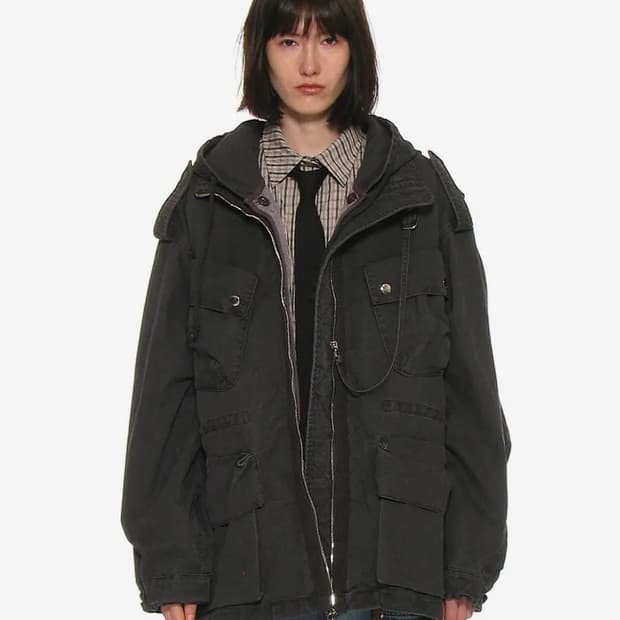 구해요) 파르티멘토 우먼 워시드 m65 필드 자켓