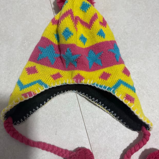 Cocolulu 코코루루 비니 팝갸루 키치 이어캡비니