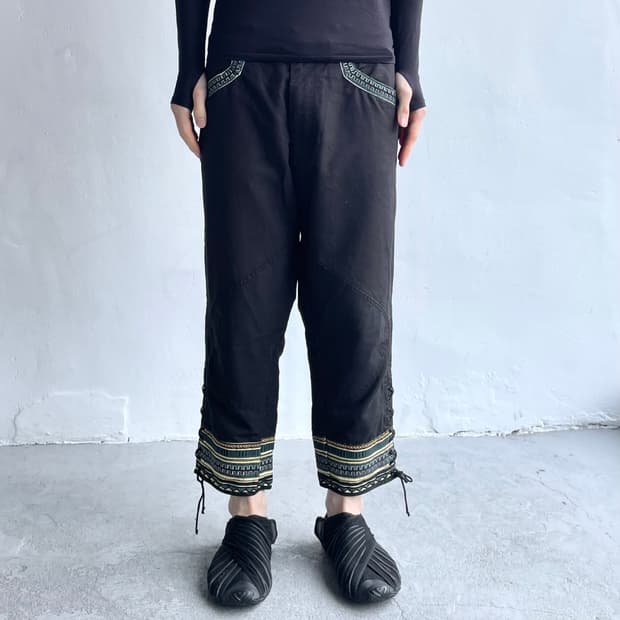 사스콰치패브릭스 에스닉 크롭 팬츠