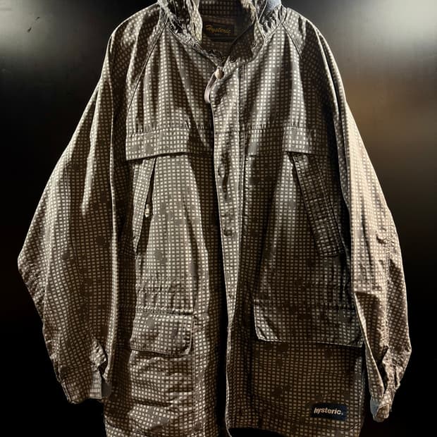 90s Hysteric Glamour Night Camo Parka