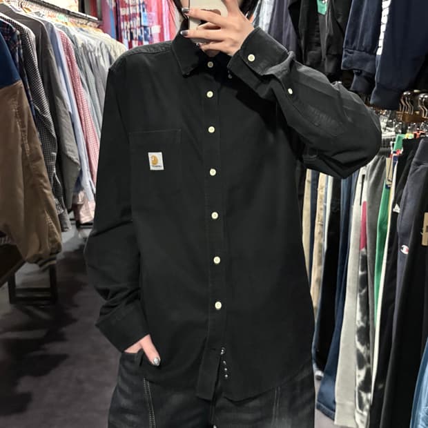 [IM] Carhartt 칼하트 긴팔 셔츠 블랙