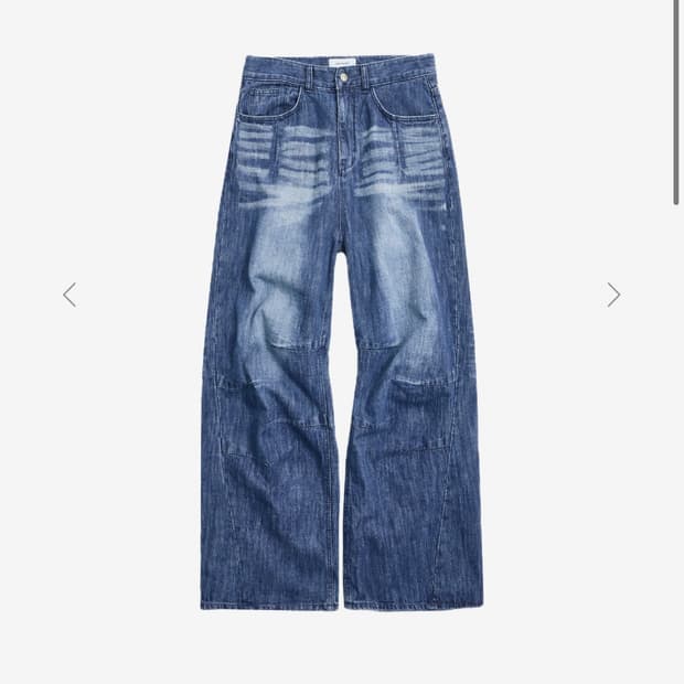 999humanity Adventrue Pleats Denim pant
