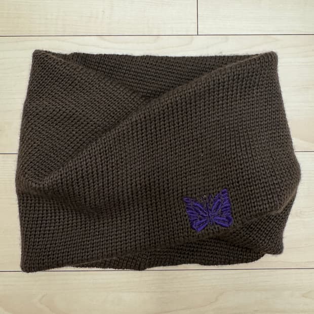 니들스 울 넥 워머