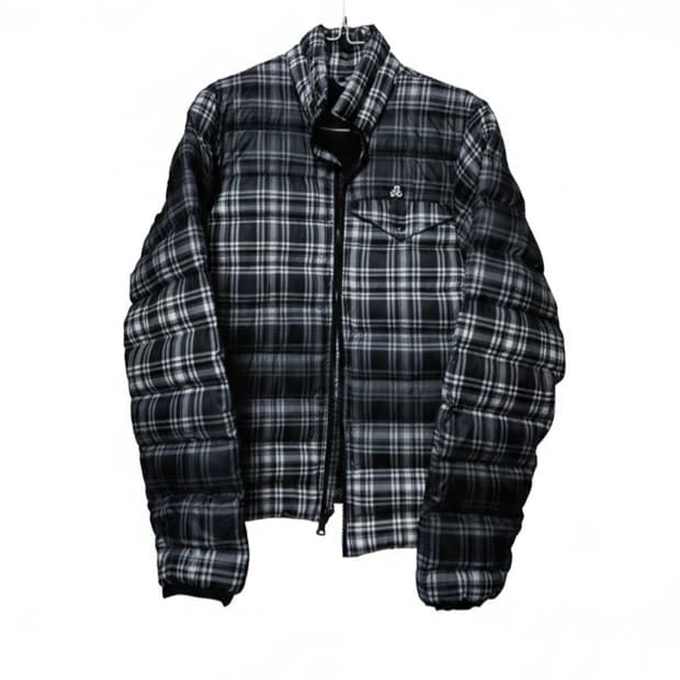 나이키 acg 체크 경량 패딩/구스/빈티지 00s