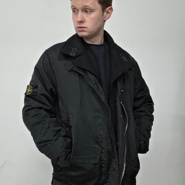05AW 스톤 아일랜드 Raso Gommato Coat