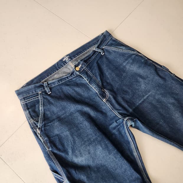 칼하트 wip 럭 싱글 니 팬츠