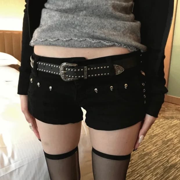 Kyoiii 쿄이 반바지 BONE RANGER SHORTS