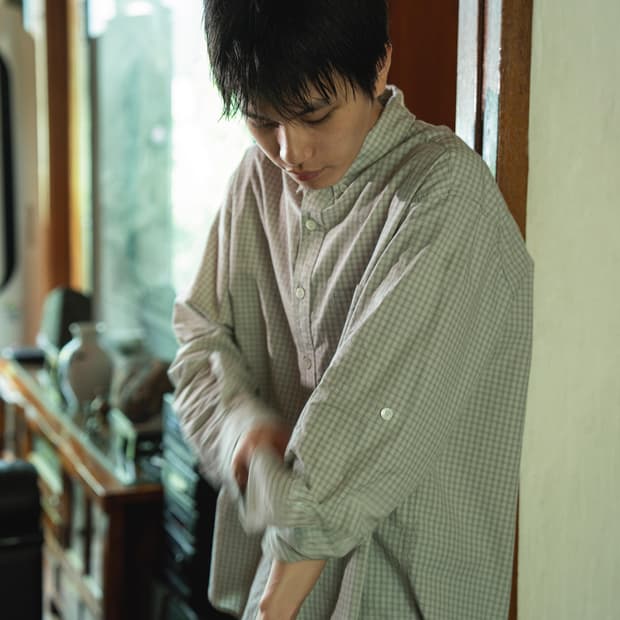 ham 함 그랜드파 셔츠 그린 2사이즈 판매