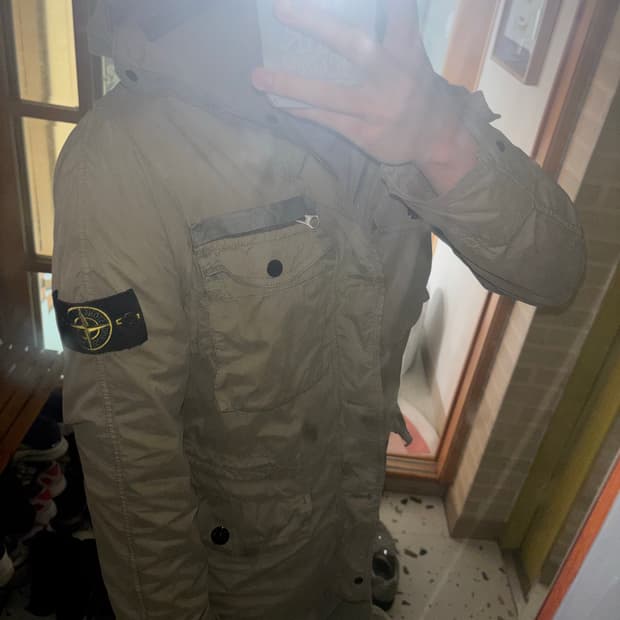 스톤아일랜드 다비드 라이트 tc자켓 90(실사이즈 95-100)