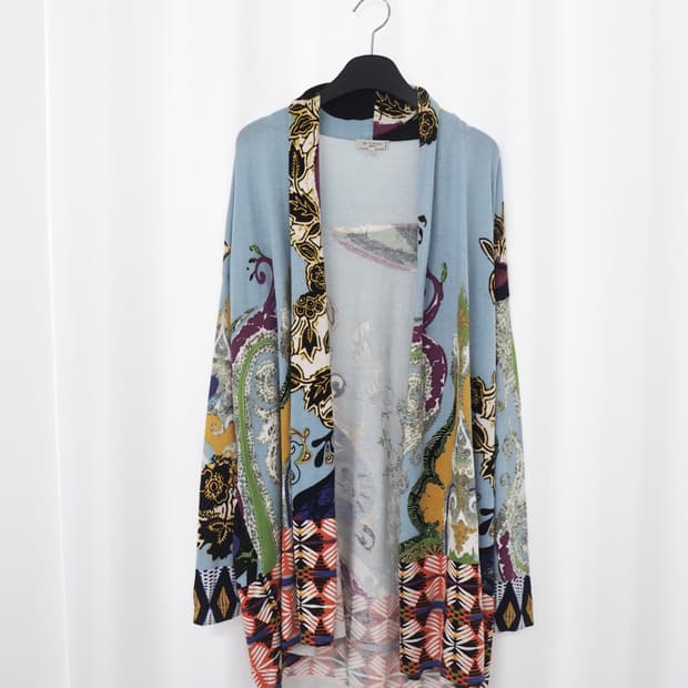ETRO shawl collar cardigan 