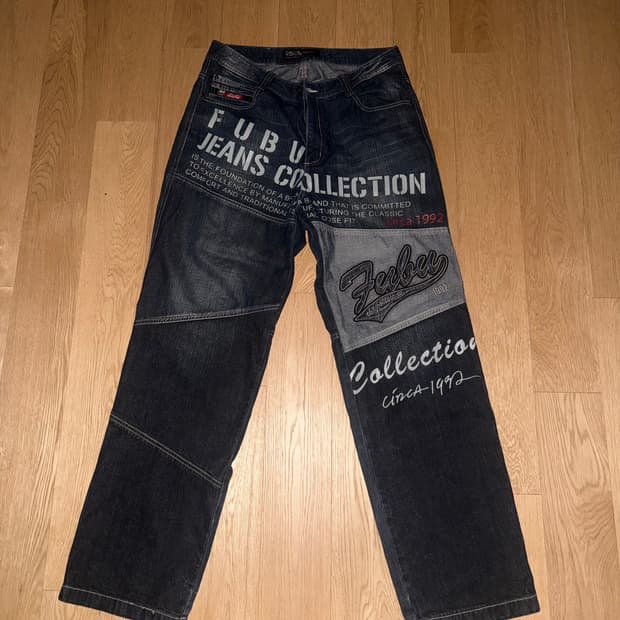 빈티지 와이드 스트릿 데님팬츠