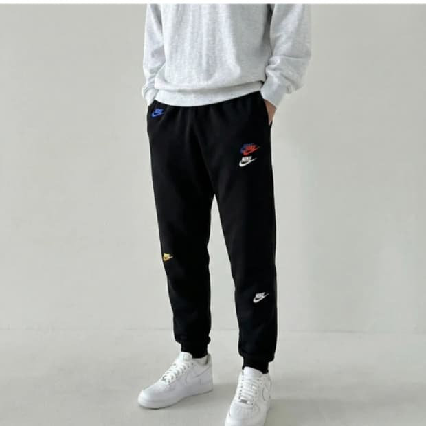 정품)나이키멀티스우시프렌치테리조거팬츠S새상품미개봉