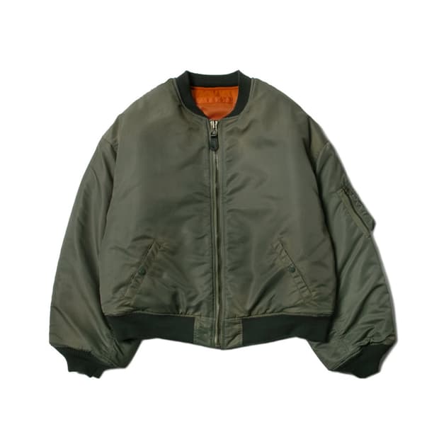 [L] 더뤡코즈 초판 NATURAL MA1 x BAJAULAUT