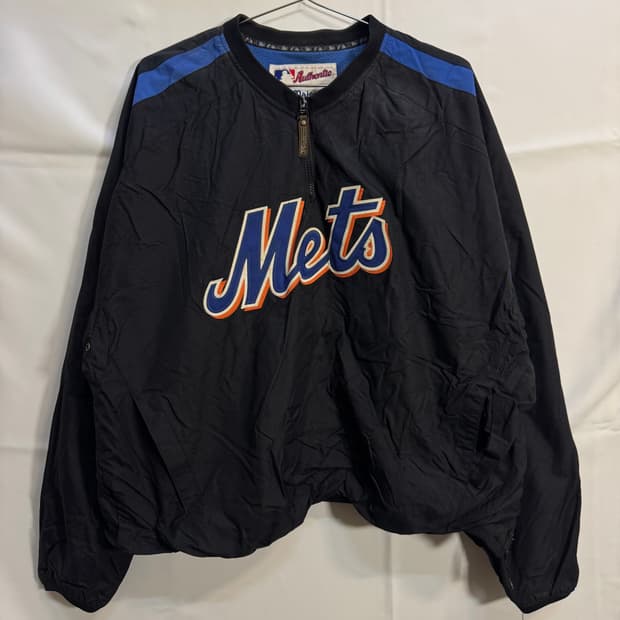 마제스틱 뉴욕메츠 90s 아노락 바람막이 자켓