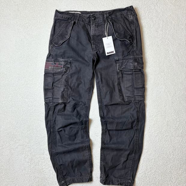 데님앤서플라이 00's 피그먼트 워시드 카고 팬츠 PN6326   