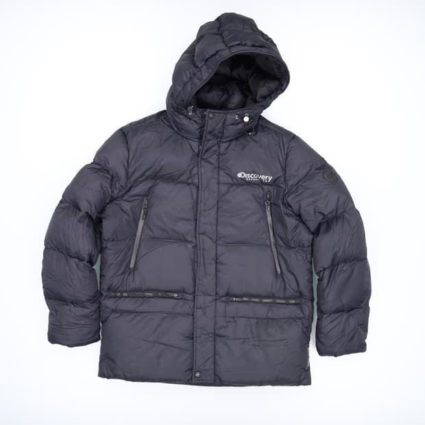 100 디스커버리 덕다운 후드패딩 0203H1