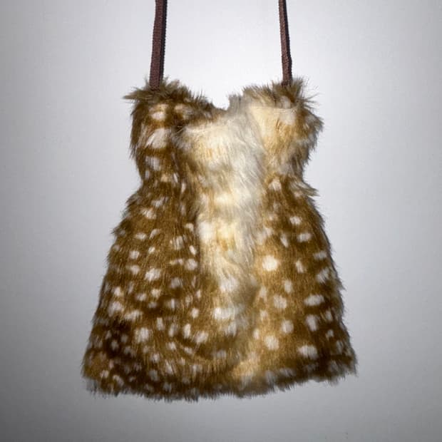 밤비코어 밤비 무늬 크로스백 파우치